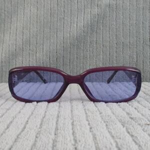 New Divine Eyewear Pandora Purple/Clear Purple Sunglasses NWT